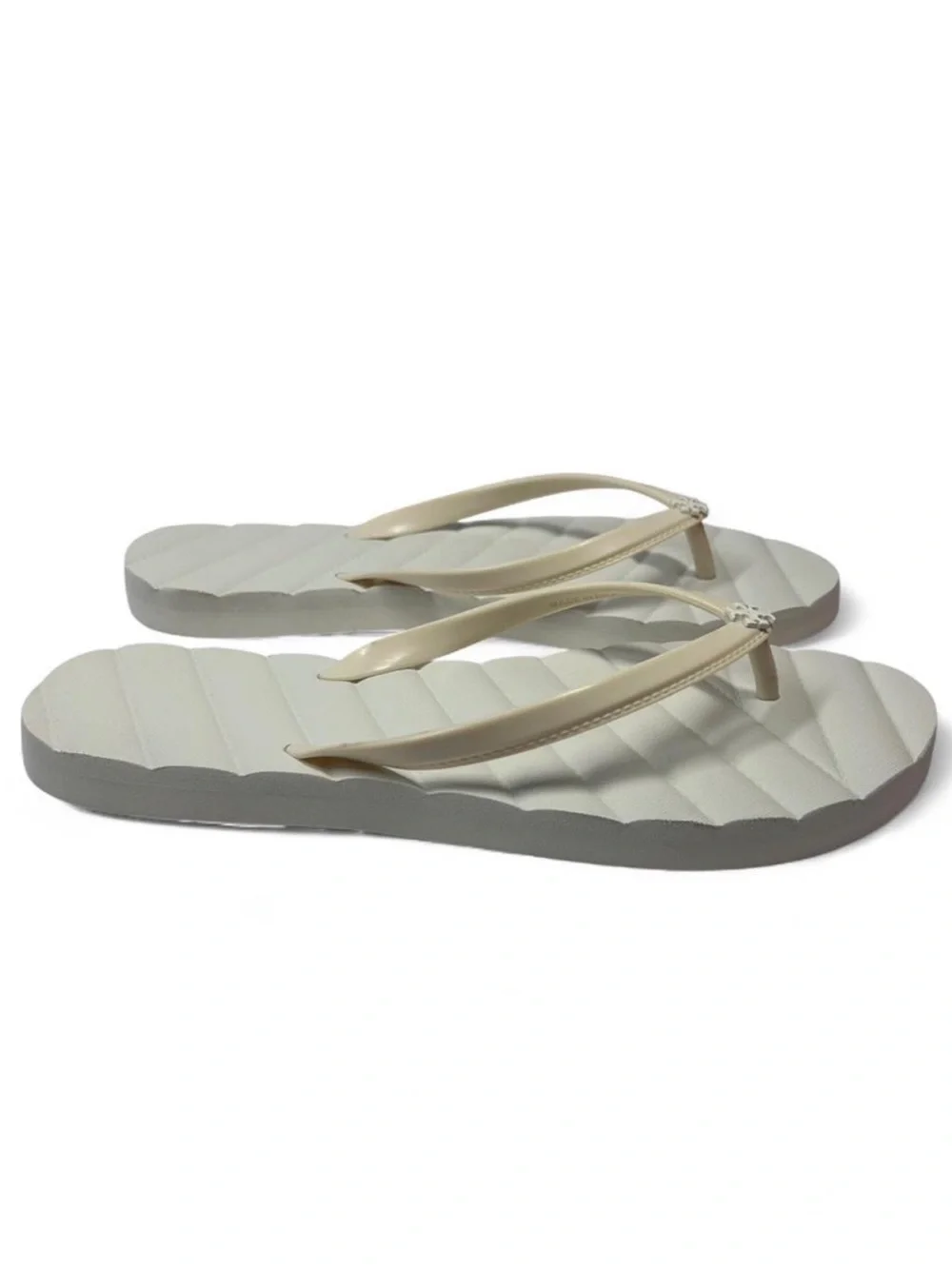Tory Burch Kira Flip-Flop, white, NWOT size 11